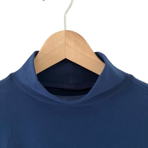 THE GYM PEOPLE Fleece Mock neck Pullover Base Layer Long Sleeve Womens SZ Medium - Picture 5 of 13